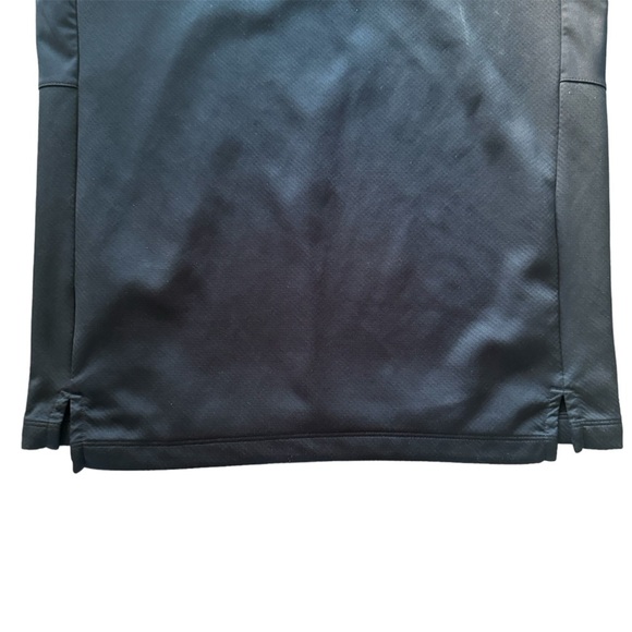 Nike Women’s 1/4 Zip Lightweight Jacket w Thumbholes Black w/ neon green Medium - Picture 10 of 11